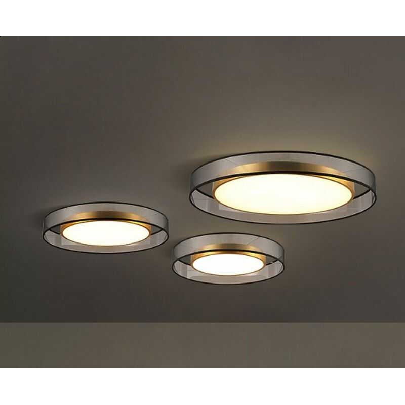 nowoczesny plafon sufitowy led duży