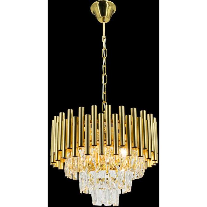 Lampa wisząca złota BARI do salonu