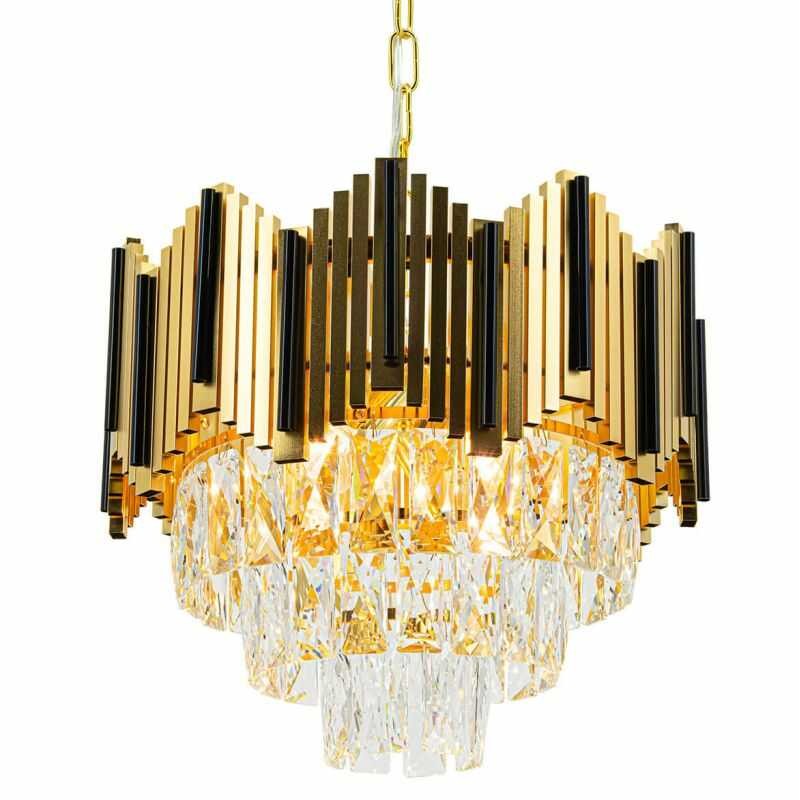 Klosz luksusowego żyrandola kryształowego do pokoju dziennego Klosz luksusowego żyrandola kryształowego do pokoju dziennego