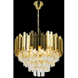 Luksusowa lampa wisząca kryształowa do jadalni