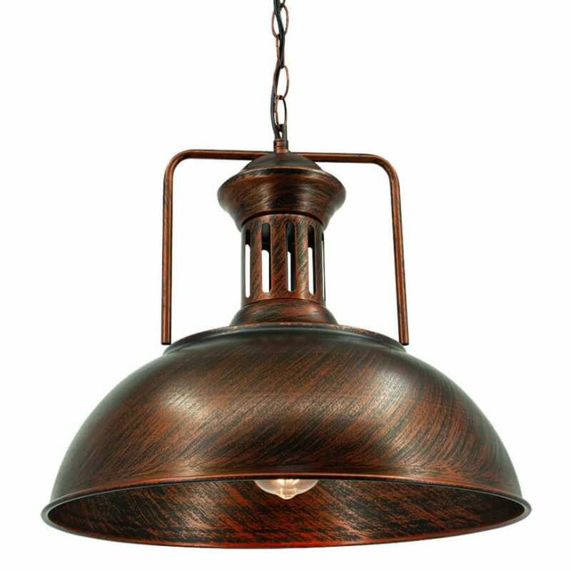 Lampa wisząca sufitowa miedziano czarna Lampa wisząca sufitowa miedziano czarna