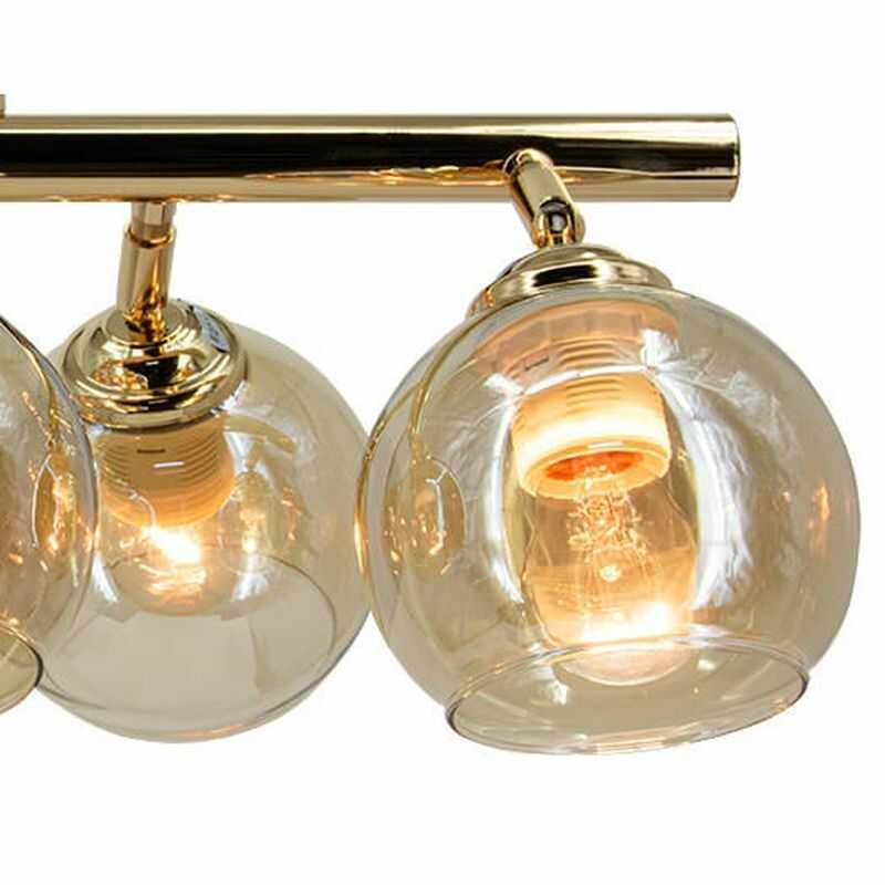 Klosz lampy sufitowej w kolorze złota Klosz lampy sufitowej w kolorze złota