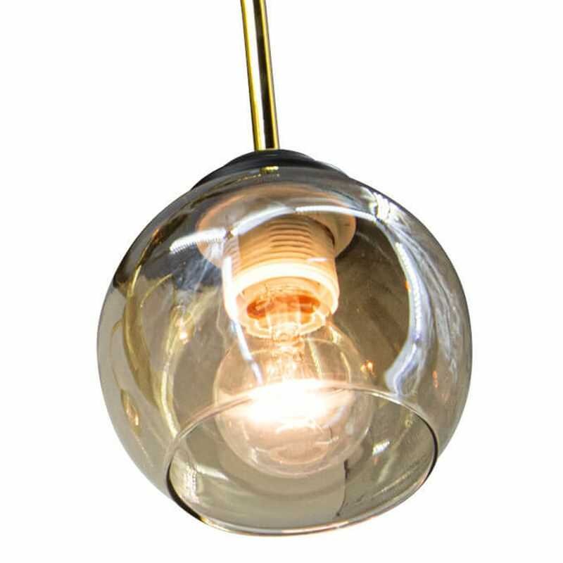 przydymiony klosz lampy wiszącej