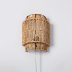 kinkiet z naturalnego tworzywa