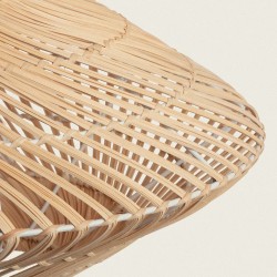 pleciona lampa wisząca w stylu boho