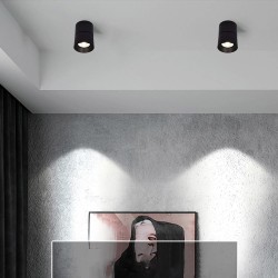 lampa punktowa led czarna w nowoczesnym stylu spot lampa punktowa led czarna w nowoczesnym stylu spot