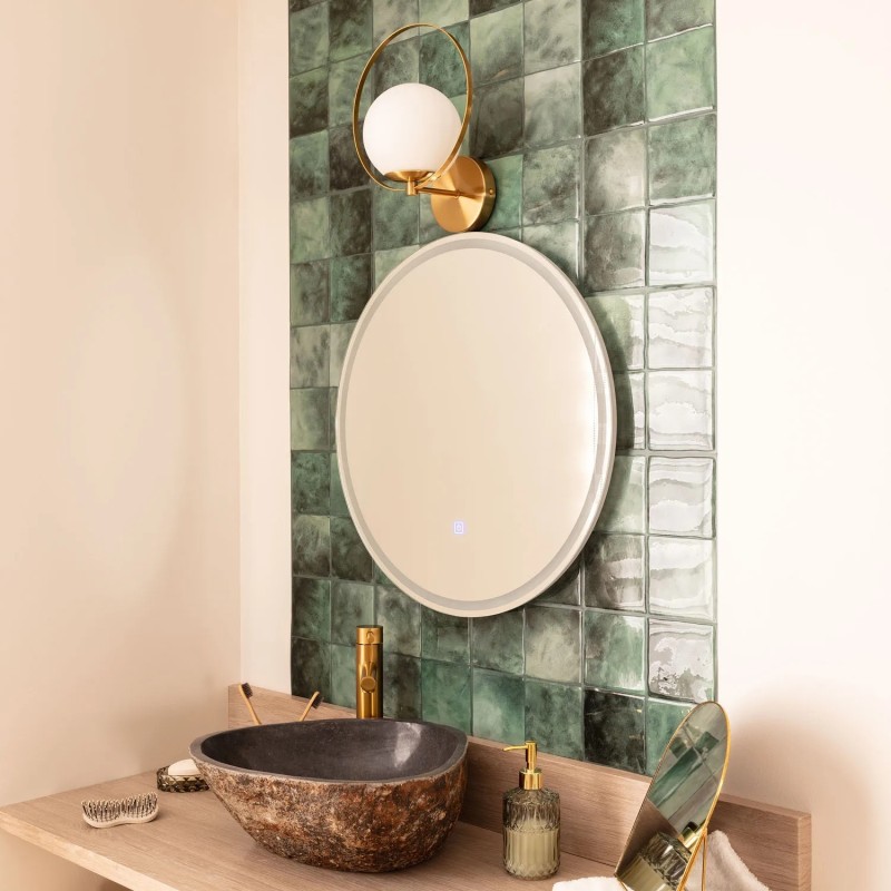 Kinkiet Złoty Kula Mleczna Florencia