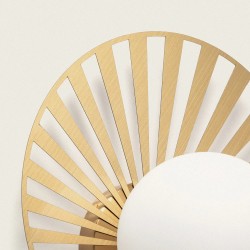 Nowoczesny złoty kinkiet naścienny Nowoczesny złoty kinkiet naścienny