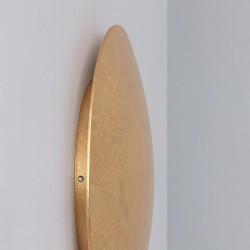 Kinkiet ścienny LED Złoty Greta do korytarza Kinkiet ścienny LED Złoty Greta do korytarza