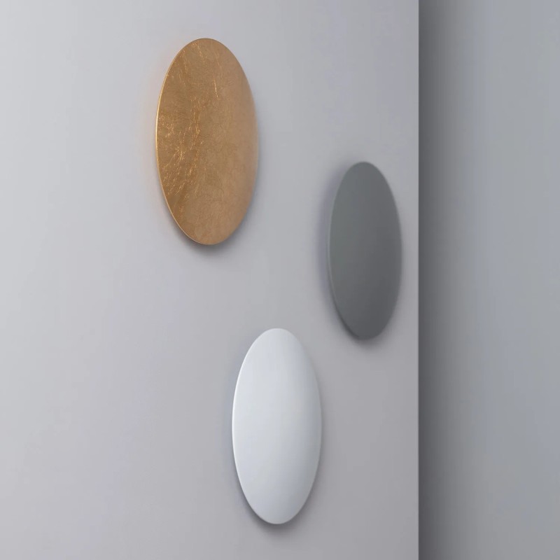 Kinkiety ścienne LED w kolorach Złoty, szary, biały Greta Kinkiety ścienne LED w kolorach Złoty, szary, biały Greta