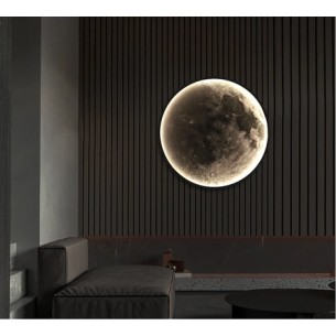 lampa księżyc na ścianę 50 cm lampa księżyc na ścianę 50 cm