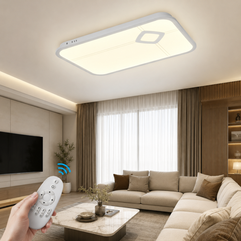plafon led 60x45 z pilotem