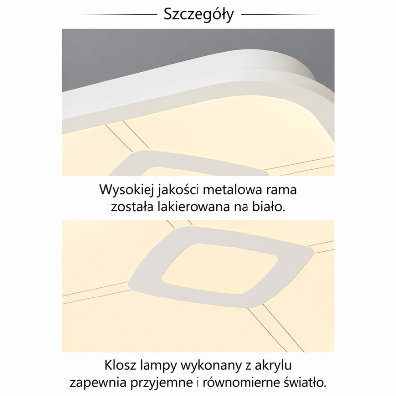 plafon regulacja światła pilot