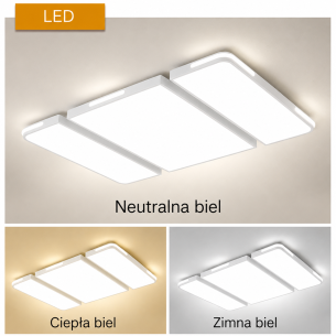 duży plafon led 72w