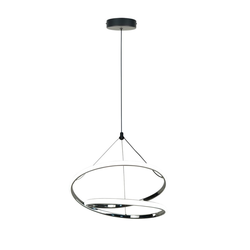 lampa wisząca led srebrna lampa wisząca led srebrna