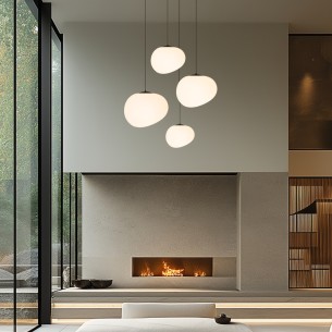 lampa kula 20 cm wisząca