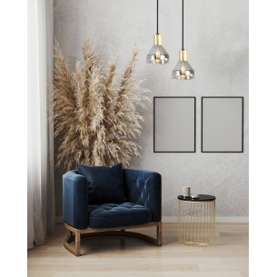 czarno złota lampa wisząca 11 cm czarno złota lampa wisząca 11 cm
