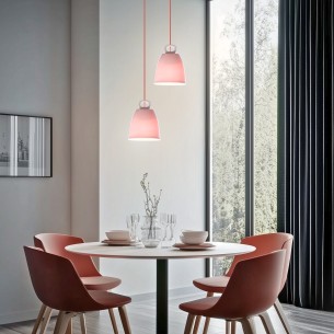 ceramiczna lampa wisząca różowa E27 ceramiczna lampa wisząca różowa E27