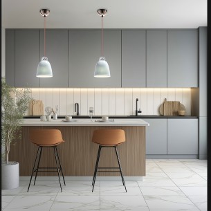 ceramiczna lampa wisząca niebieska E27 ceramiczna lampa wisząca niebieska E27