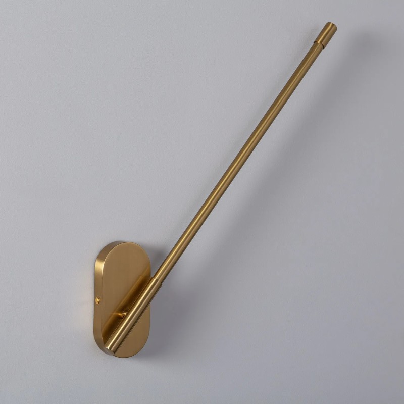 Kinkiet Ścienny złoty Liniowy LED 8W  Farga 3000K do sypialni