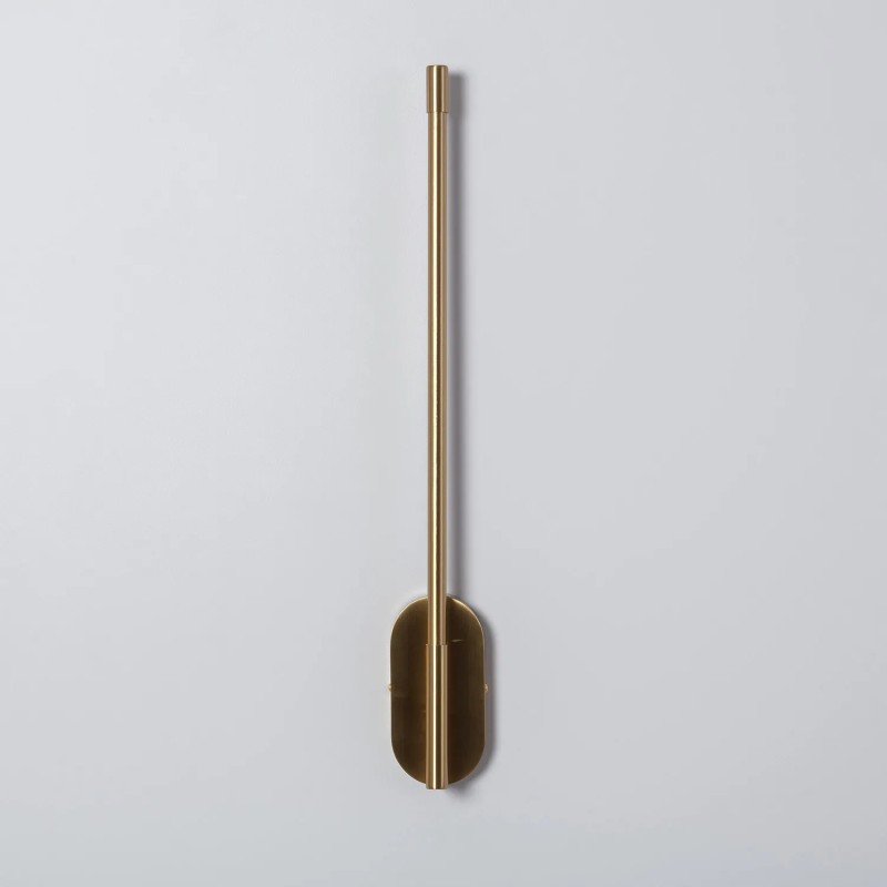 Kinkiet Ścienny Liniowy Złoty LED 8W  Farga 3000K do sypialni