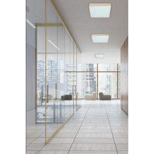 plafon QUATTRO perłowy LED 18W 4000K plafon QUATTRO perłowy LED 18W 4000K