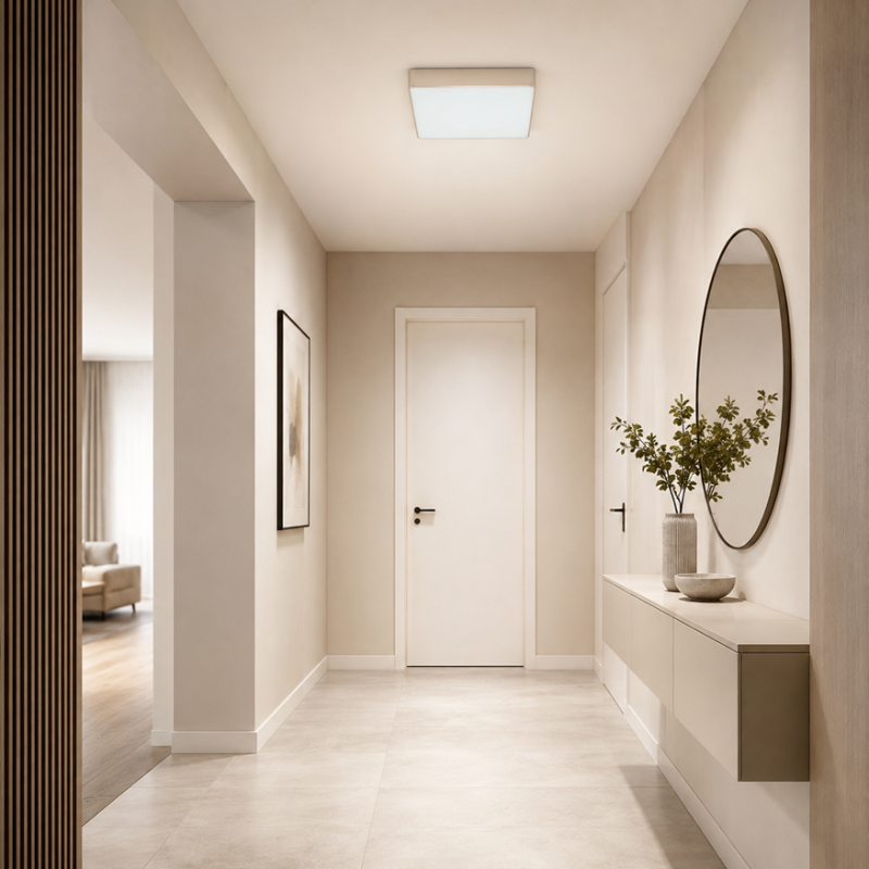 plafon LED perłowy QUATTRO 35x35 cm plafon LED perłowy QUATTRO 35x35 cm