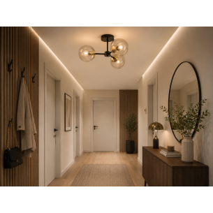 lampa sufitowa CLASICO 3 szklane kule