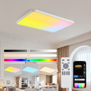 plafon LED RGBIC Smart 150W 105x70 cm