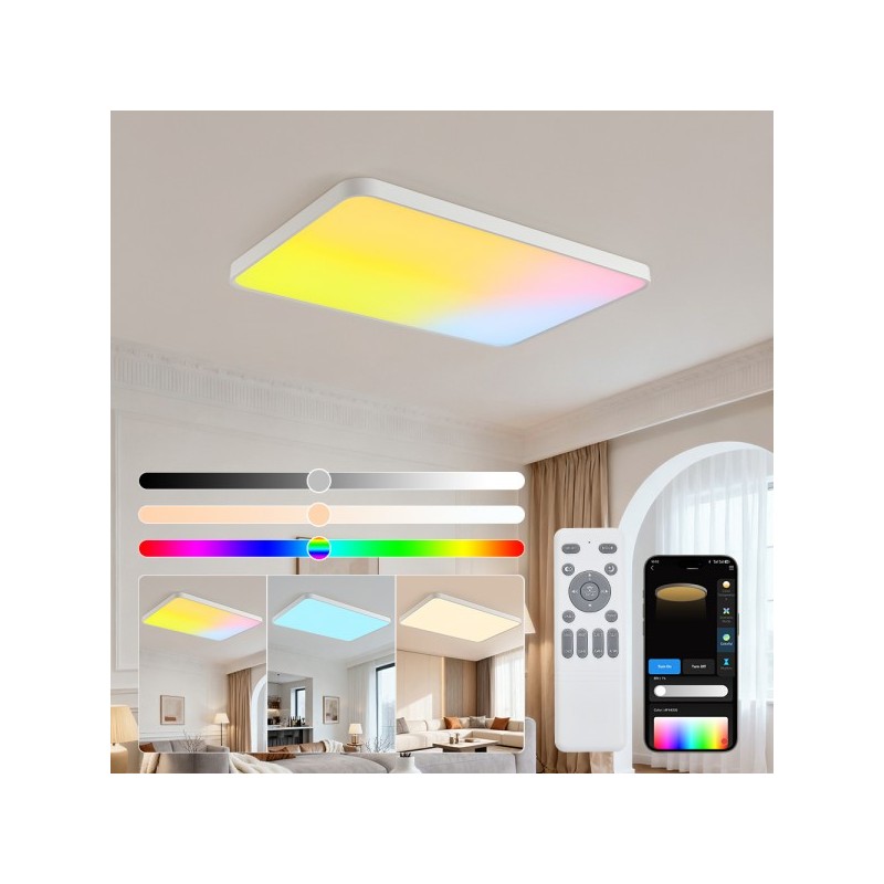 plafon LED RGBIC Smart 150W 105x70 cm plafon LED RGBIC Smart 150W 105x70 cm