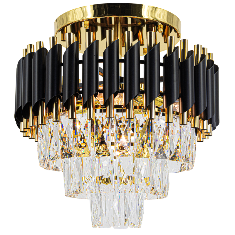 lampa sufitowa z kryształami TOLEDO