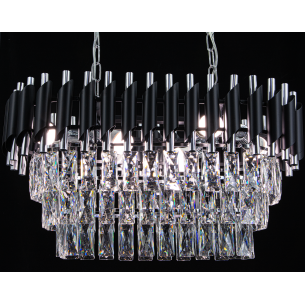 lampa TOLEDO 60 cm z kryształami
