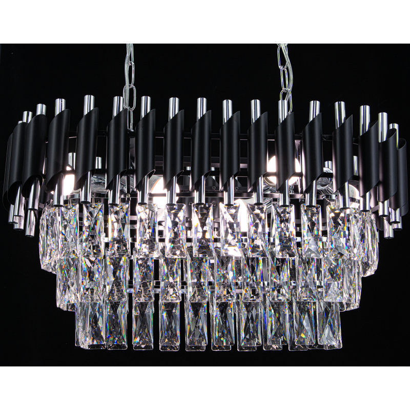 lampa TOLEDO 60 cm z kryształami