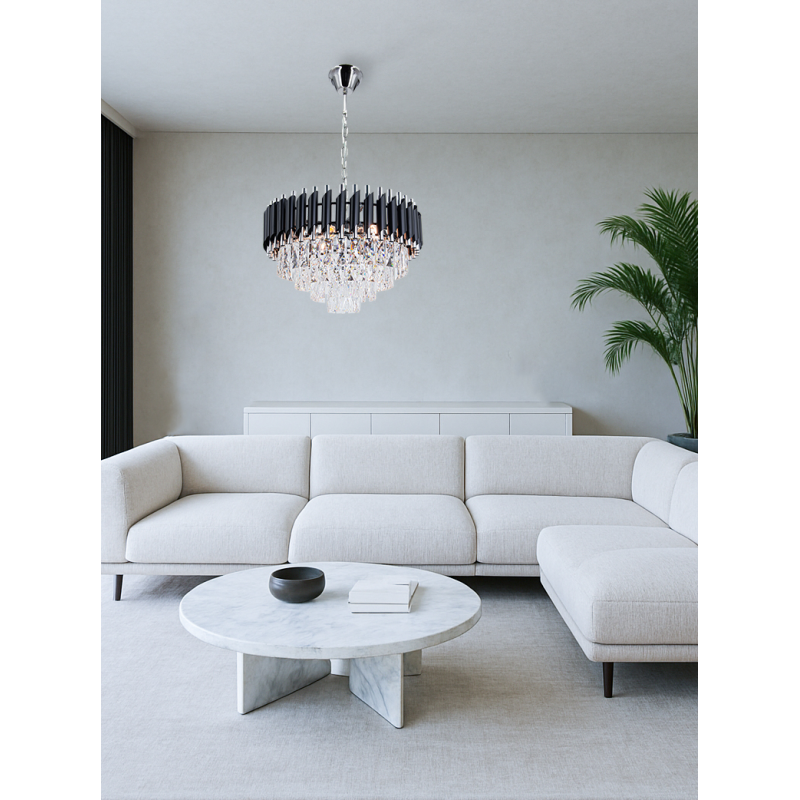 lampa kryształowa TOLEDO 48 cm