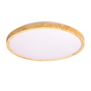 biało drewniany plafon LED 36W biało drewniany plafon LED 36W
