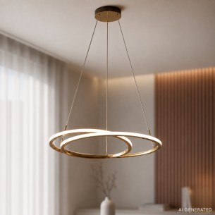 lampa EDEN LED 32W złota lampa EDEN LED 32W złota