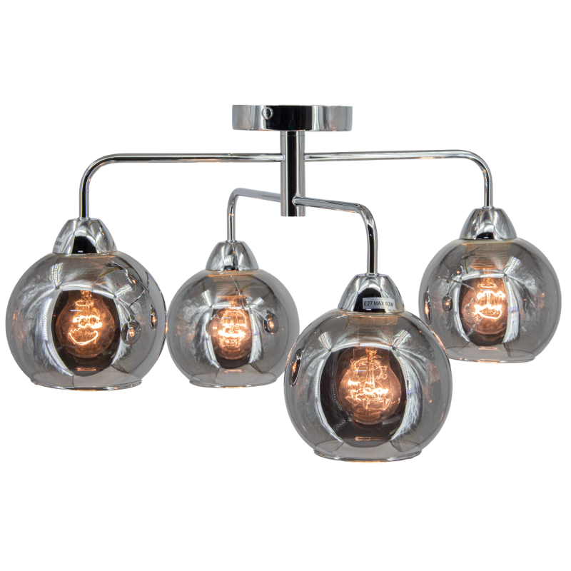 chromowana lampa 4 punkty ASPEN chromowana lampa 4 punkty ASPEN