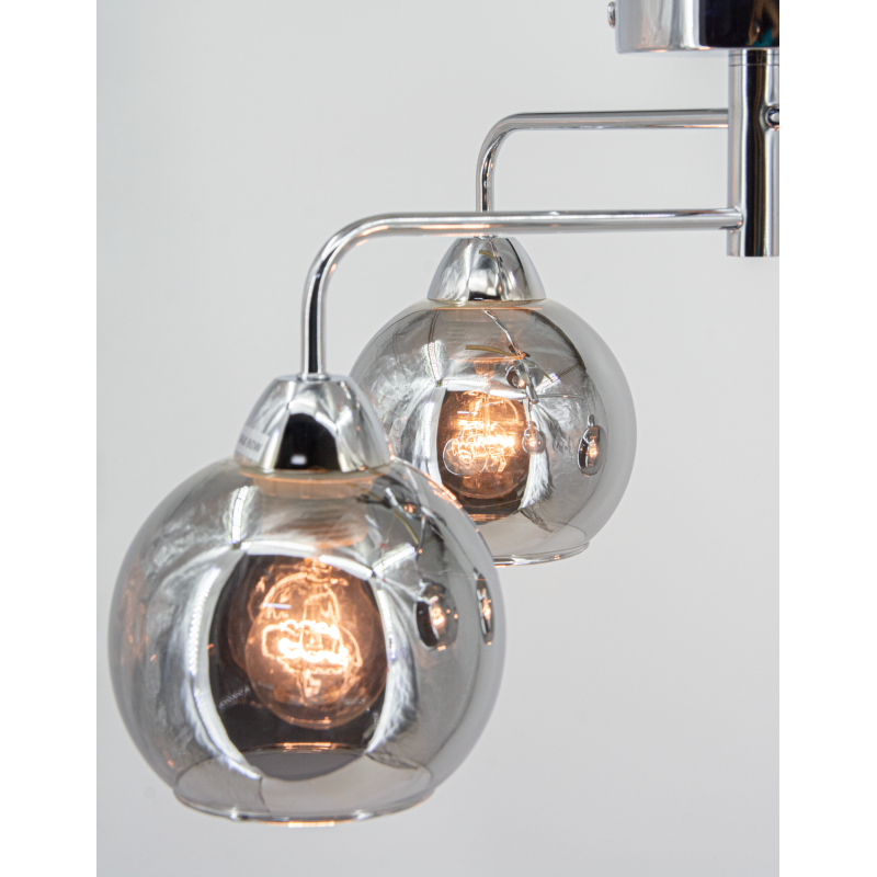 lampa sufitowa ze szklanymi kloszami lampa sufitowa ze szklanymi kloszami