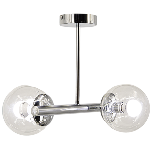 lampa sufitowa OTIS 35 cm chrom