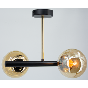 mała czarno złota lampa sufitowa mała czarno złota lampa sufitowa