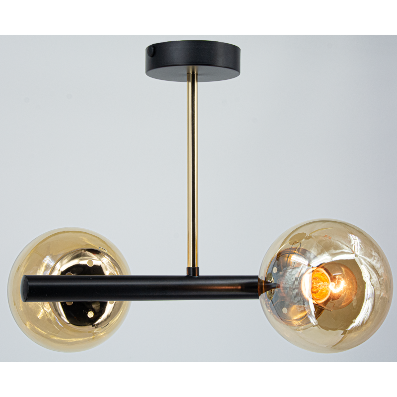 mała czarno złota lampa sufitowa mała czarno złota lampa sufitowa