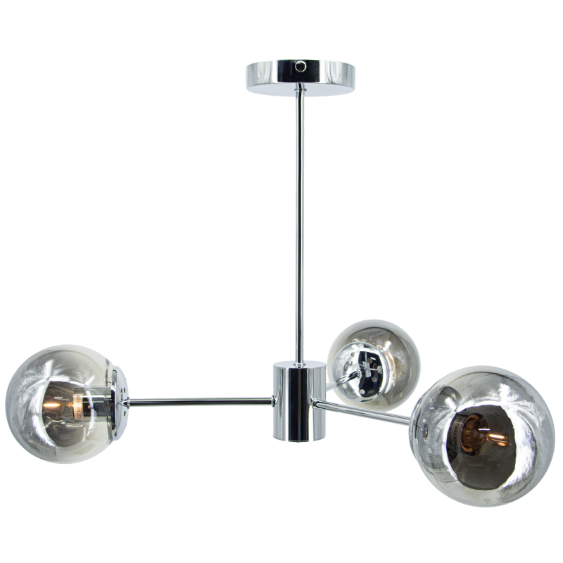 chromowana lampa 3 punkty GAJA chromowana lampa 3 punkty GAJA