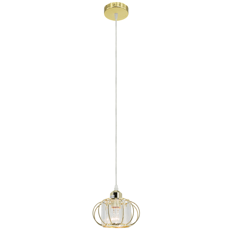szklana lampa wisząca ACRI E27