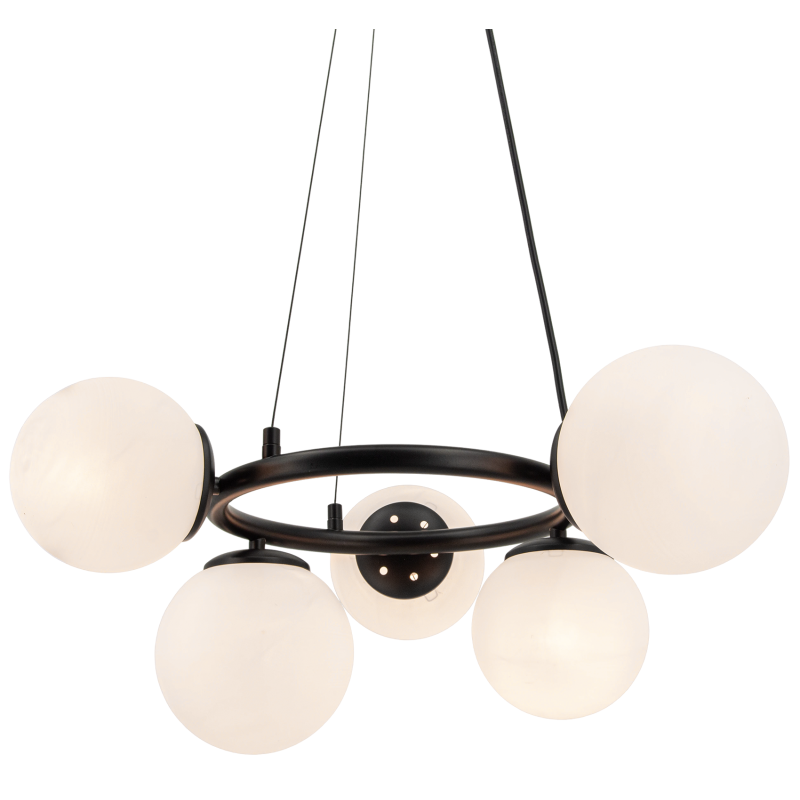 szklana czarna lampa wisząca AMARO szklana czarna lampa wisząca AMARO