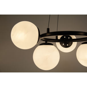 lampa wisząca 5 punktów czarna lampa wisząca 5 punktów czarna