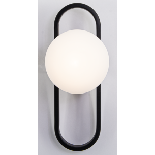 czarna lampa ścienna GORDON czarna lampa ścienna GORDON
