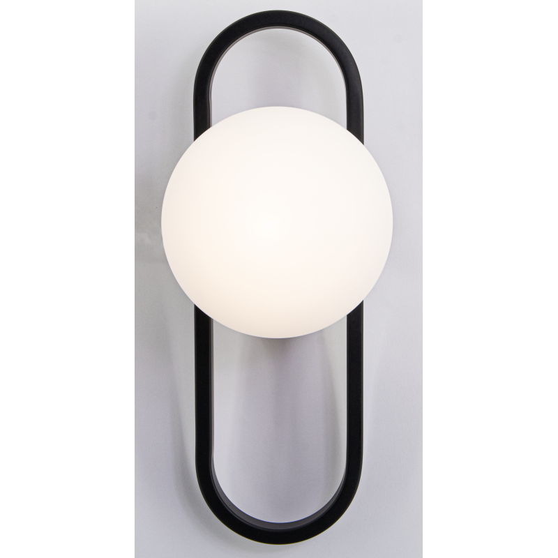 czarna lampa ścienna GORDON czarna lampa ścienna GORDON