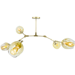 duża złota lampa BOSTON 116 cm duża złota lampa BOSTON 116 cm