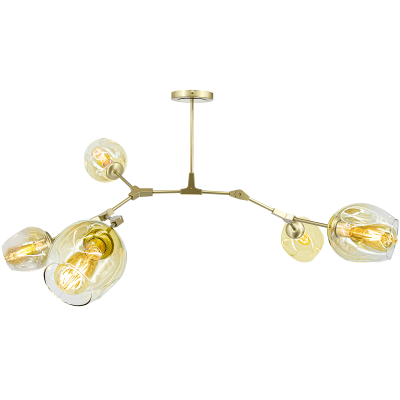 duża złota lampa BOSTON 116 cm duża złota lampa BOSTON 116 cm