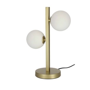 złota lampka nocna KAMA 2xG9